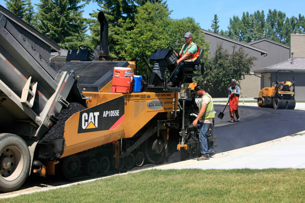 Permeable Paver Driveway in Delafield, WI